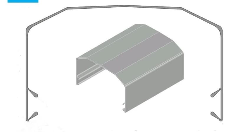 Calha de Alumínio 